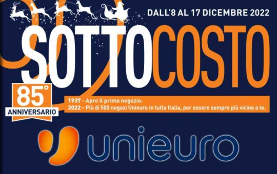 Sottocosto Unieuro newsvideogame 20221209