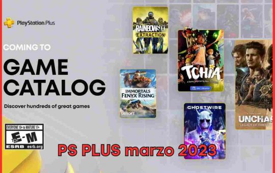 PS Plus Marzo 2023