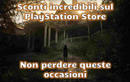 RE 7 PS Store sconti newsvideogame 20230213