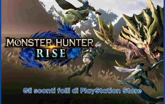 Sconti PlayStation Store Monster Hunter Rise