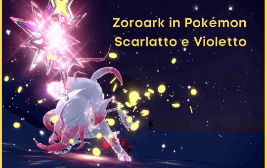 Zoroark Pokémon Scarlatto Violett