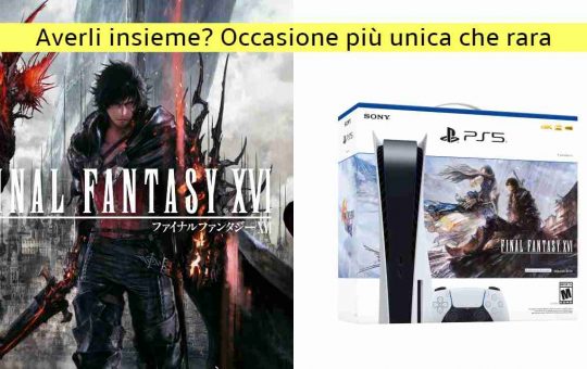 Final Fantasy XVI PlayStation 5 bundle Amazon newsvideogame 20230511