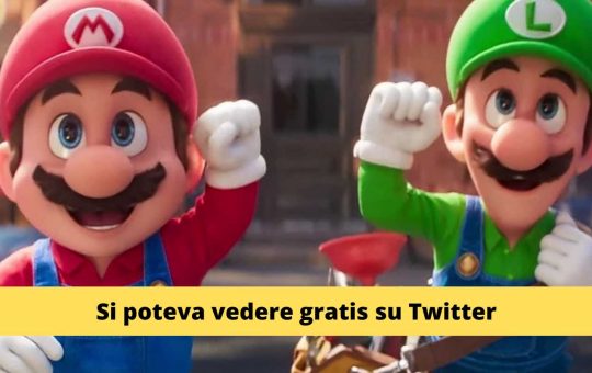 Super Mario Bros. Twitter