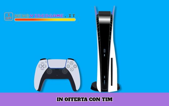 PlayStation 5 in offerta con TIM - www.newsvideogame.it