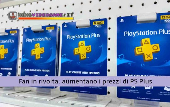 PS Plus Aumenti